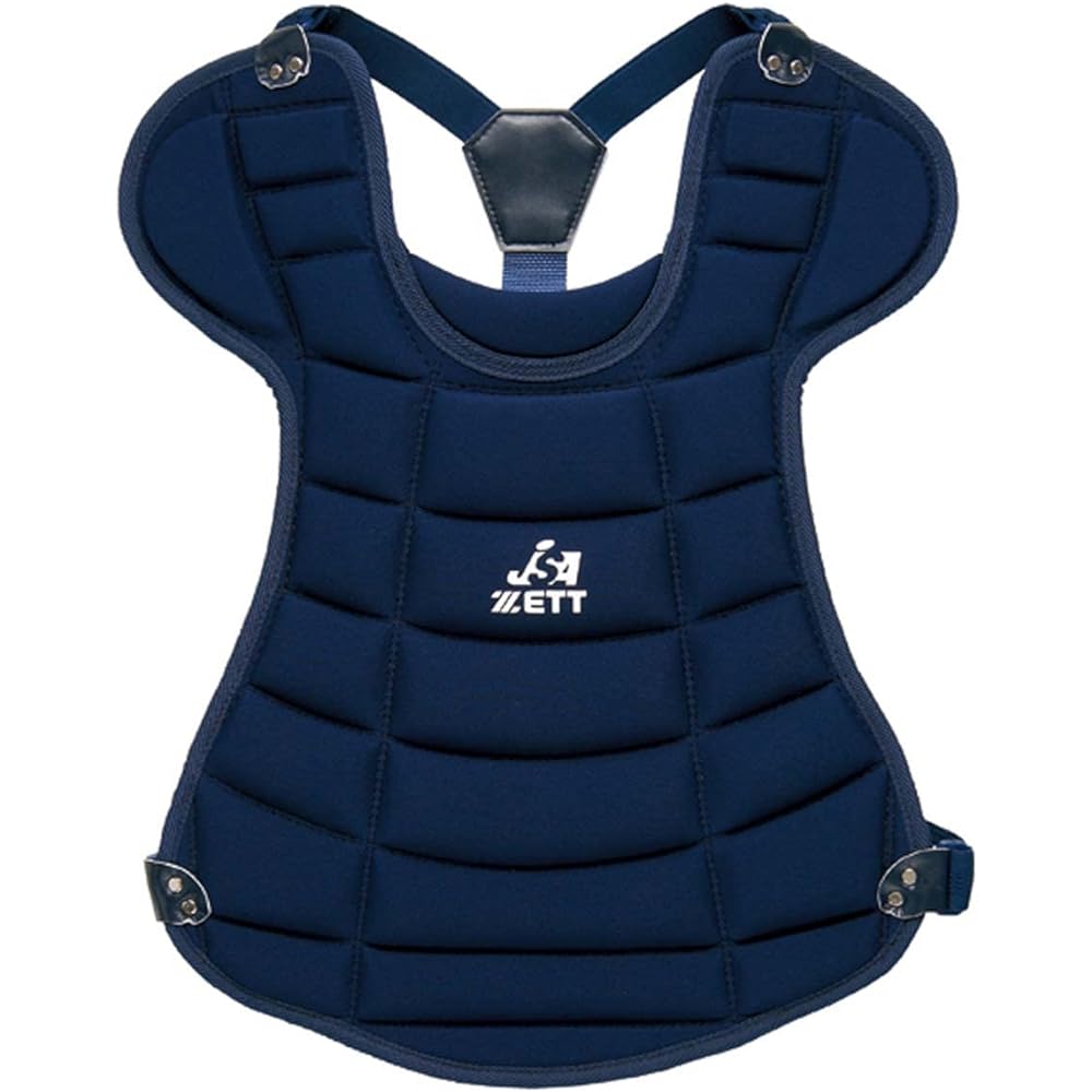 Baseball ZETT Boys' Protective Gear Softball Protector Catcher JSA Officially Approved BLP7330A ZETT