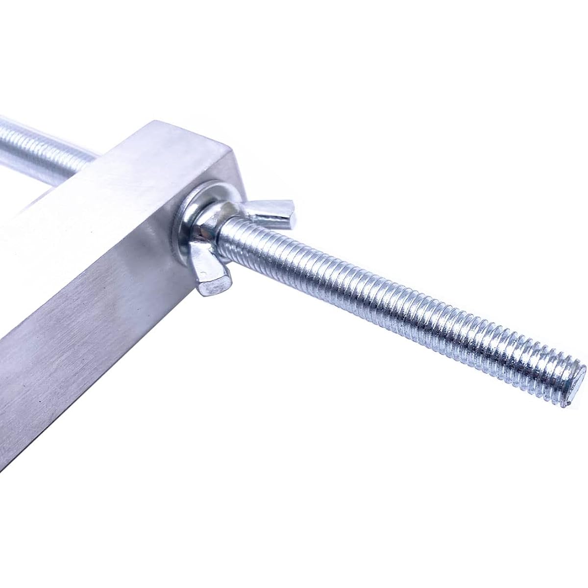 TUOREN Cello Repair Clamp Adjustable Neck Fingerboard Fixing Clamp Clip Cello Making Tool Holder Silver
