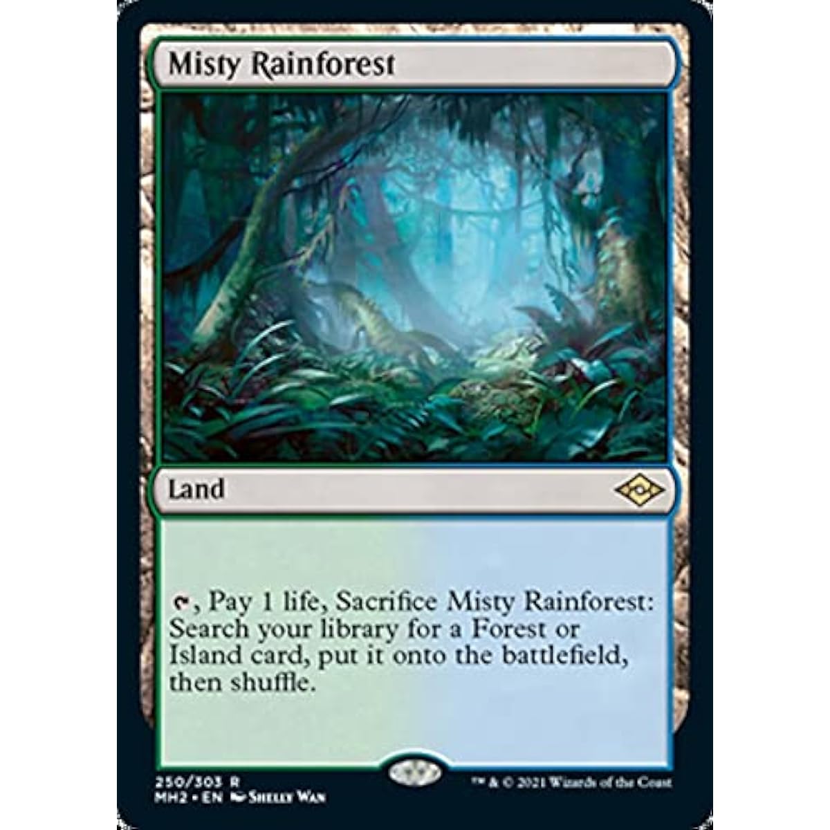 Magic: The Gathering - Misty Rainforest (250) - Modern Horizons 2