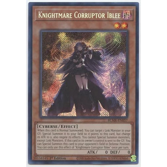 Nightmare Corruptor Ivery - BLMR-EN057 - Secret Rare - First Edition.