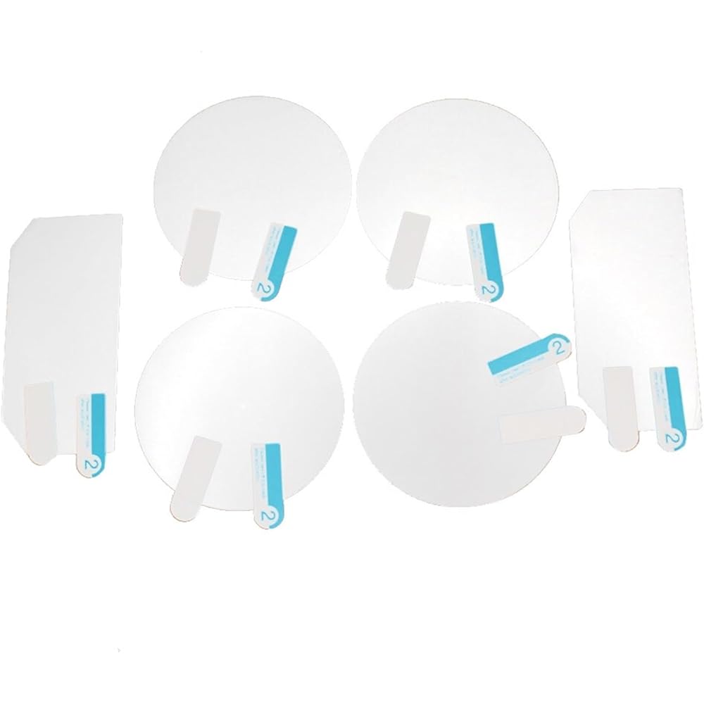 Fits for Kawasaki ZZR1400 Ninja ZX-14 2012-2023 2 sets Motorcycle Dashboard Screen Protector Cluster Film Protector Instrument