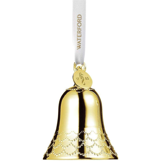 Waterford Bell Golden Ornament