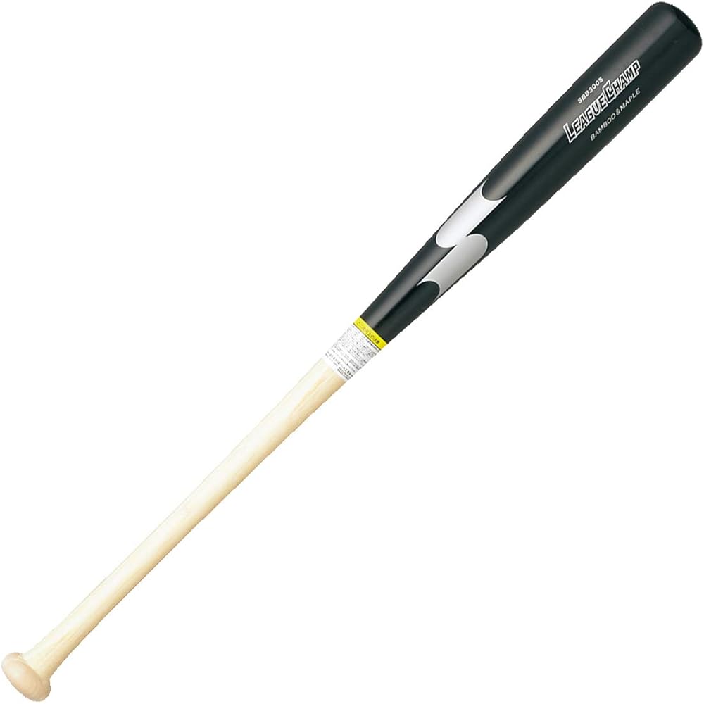 [SSK] Hard Wooden Bat League Champ LAMI SBB3005 10 Natural 84cm Baseball Bat