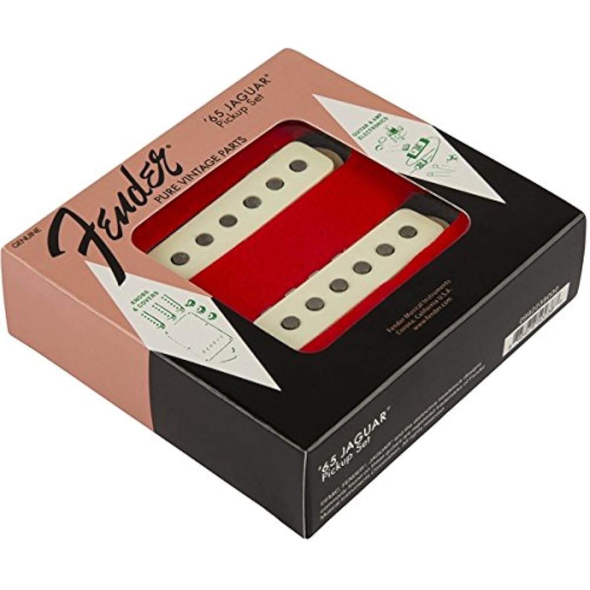 Fender ◆Fender Pure Vintage 65 JAGUAR Pickup SET ◆2-piece Jaguar guitar pickup set "Parallel import product"
