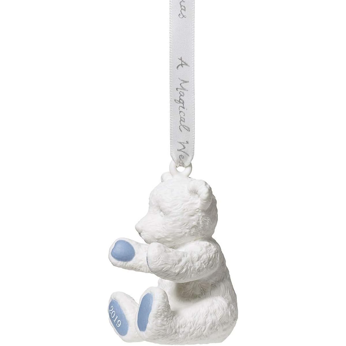 Wedgwood 2019 Baby's First Christmas Blue Ornament