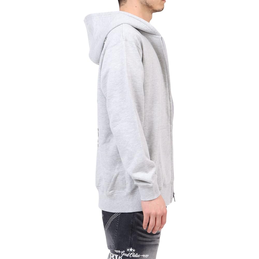 [Norton] Hoodie JAPAN processing 3D embroidery full zip hoodie 231N1314