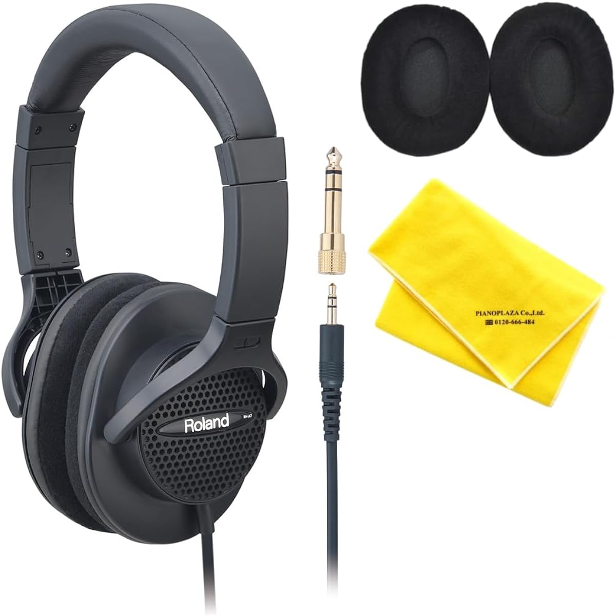 Roland Monitor Headphones RH-A7 (with replacement ear pad set)