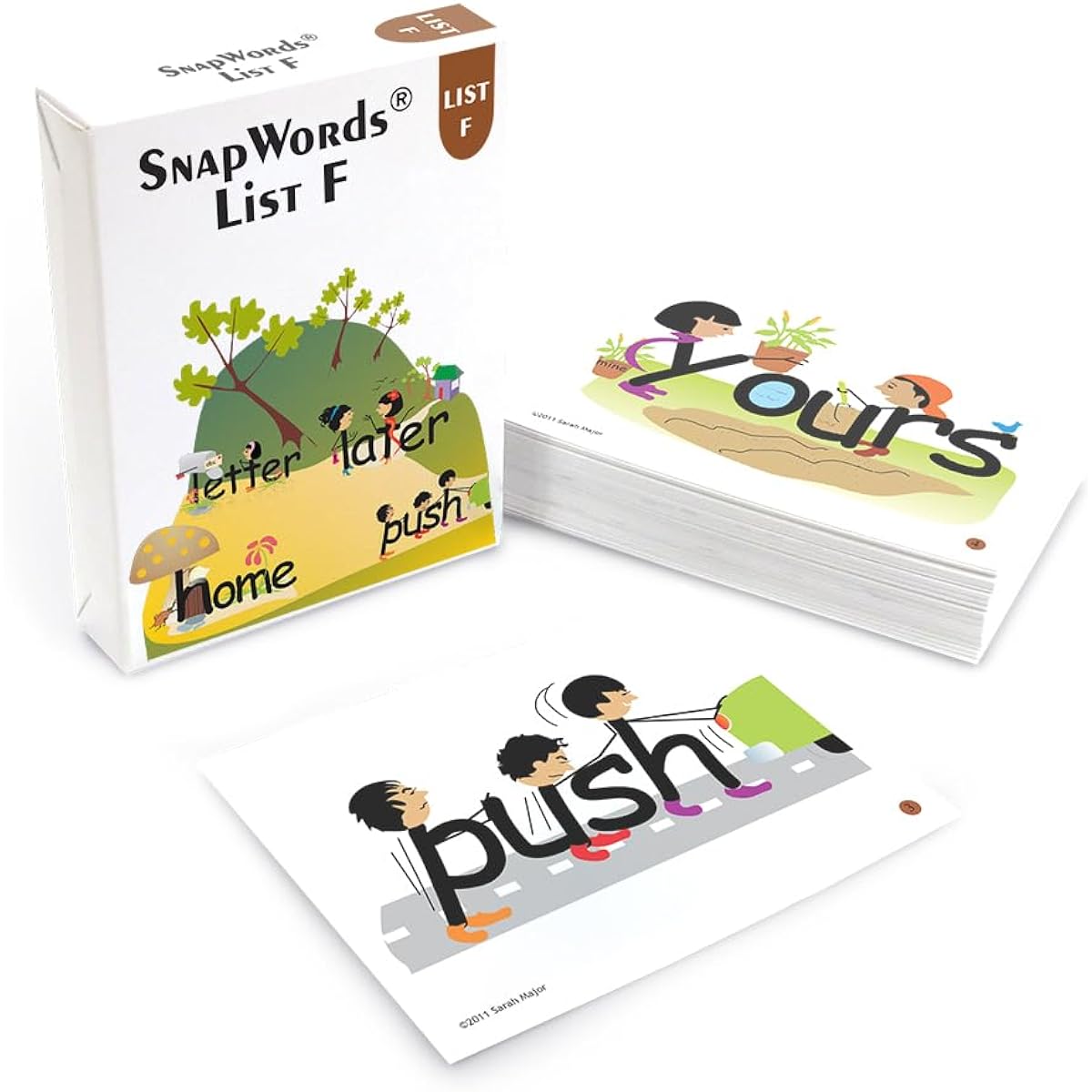 [Child1st SnapWords]Child1st SnapWords Snapwords® List F Teaching Sight Word Cards SWF1 [Parallel Import]