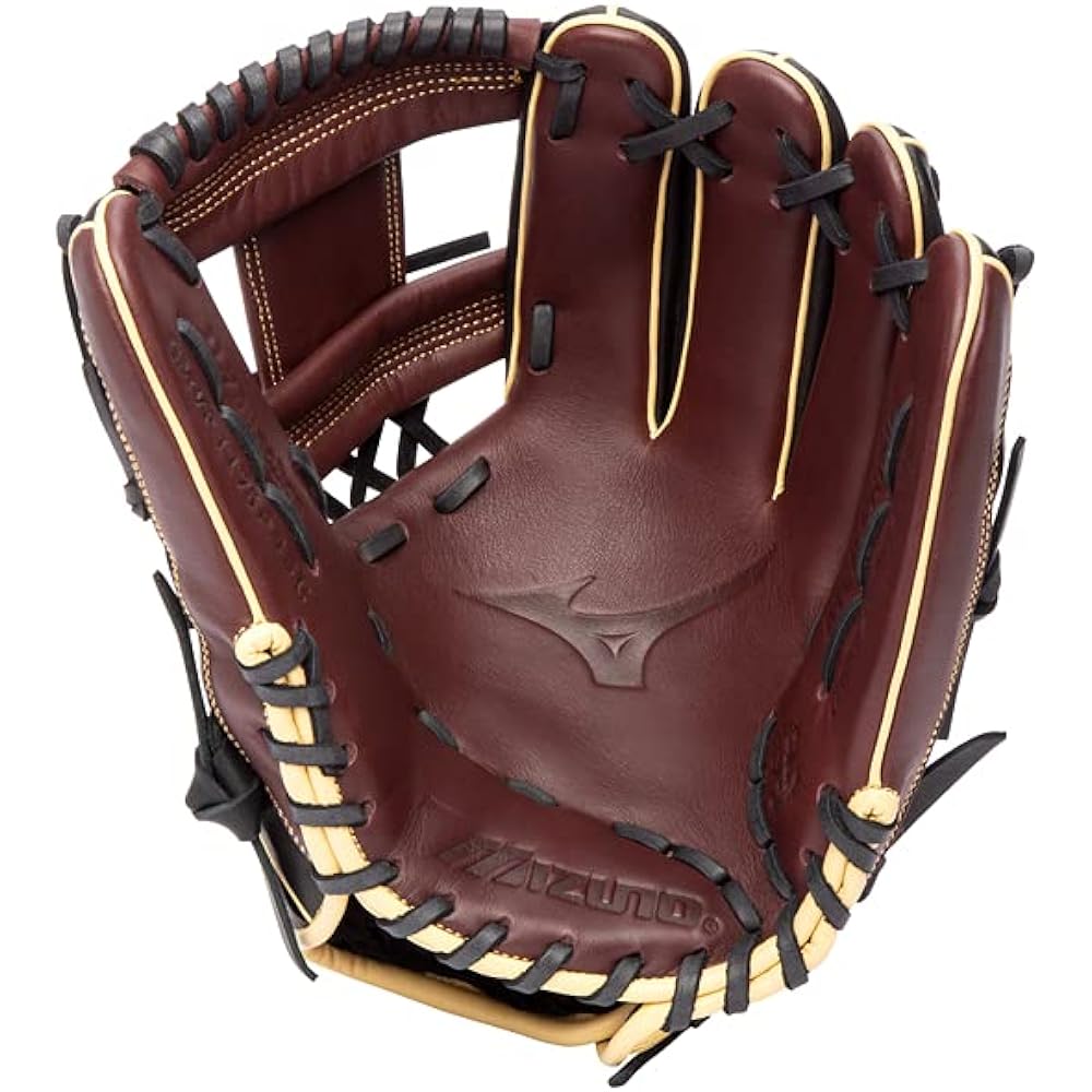 Mizuno MVP Prime Baseball Glove Series Handcrafted Bio-Soft Leather Professional Smooth Leather Center Pocket Design