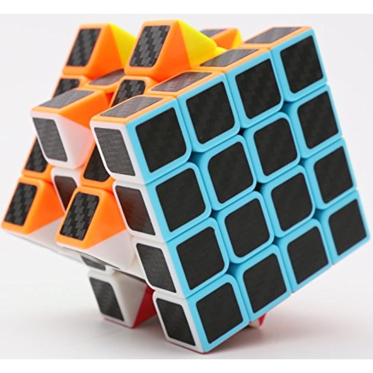 [CuberSpeed]CuberSpeed Yongjun Guansu 4x4 black magic cube moyu Guansu speed cube 4x4x4 puzzle LYSB01DJFOUVW-TOYS [Parallel import goods]
