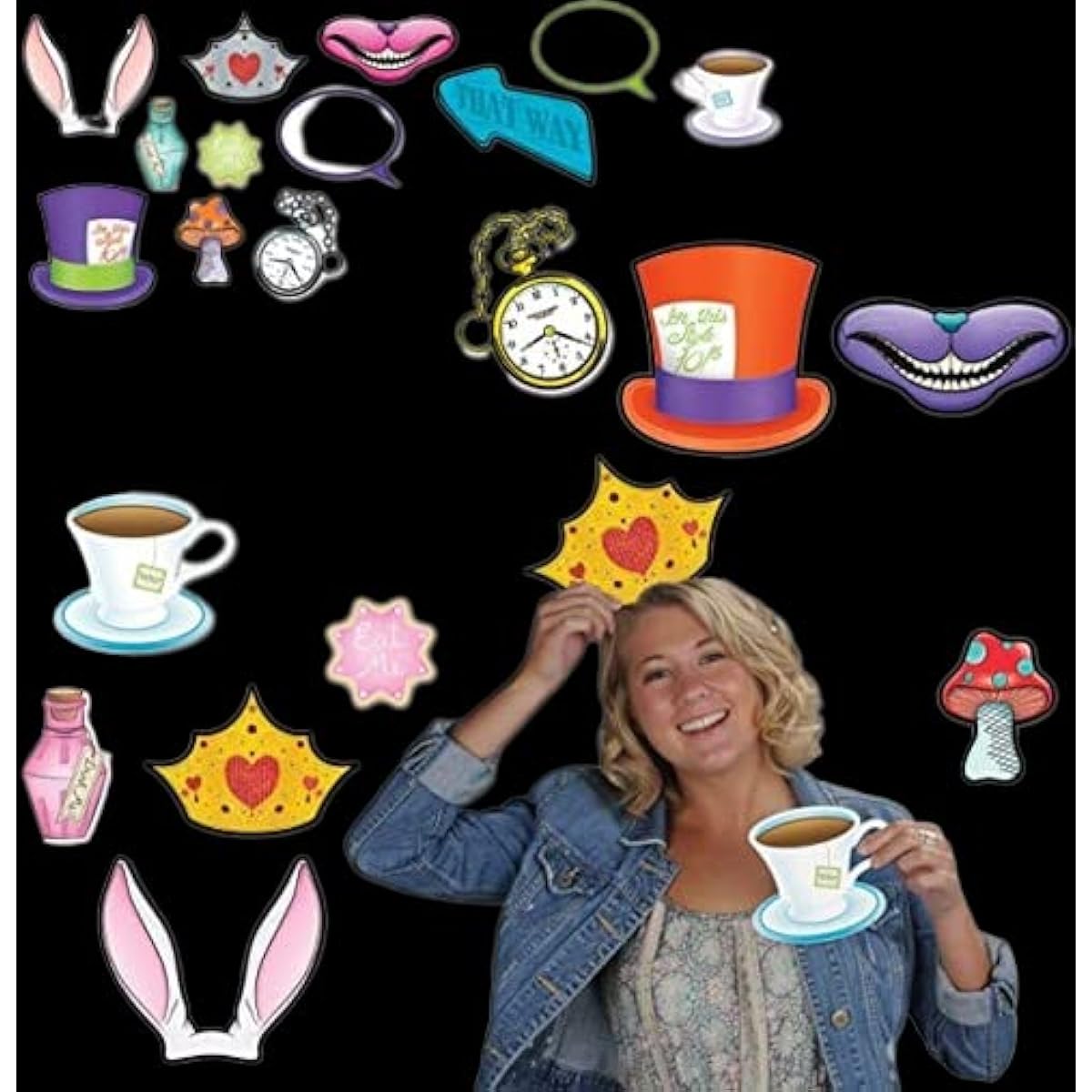 Alice in Wonderland Photo Fun Signs