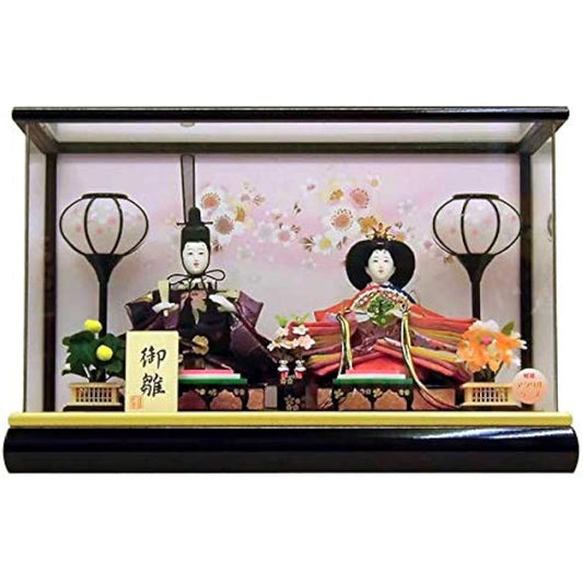 [Hina Doll] [Special limited edition] Kawaraya Yuan supervision, small 35 princes: Yuzen, in acrylic case