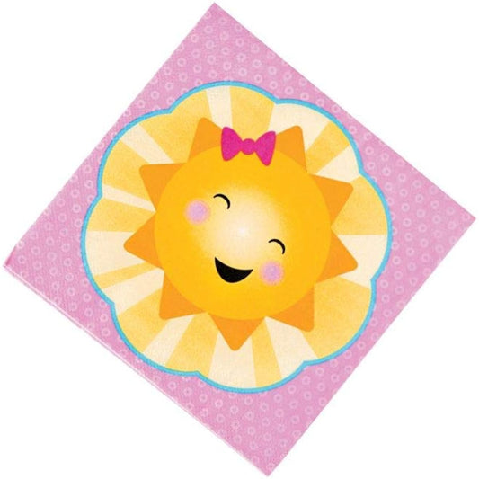 . You Are My Sunshine luncheon napkin