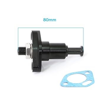 MC MOTOPARTS Black CNC Manual Cam Chain Tensioner Compatible with GSX-R 600 GSXR 750 2004-2007 04 05 06 07 GSXR1000 03-08
