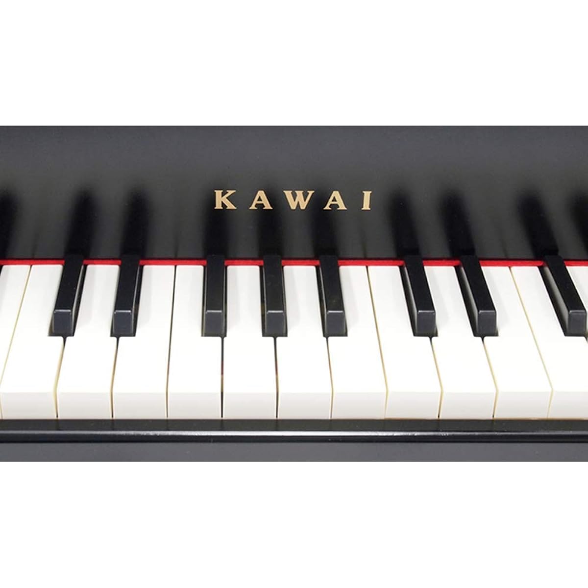 Kawai Musical Instruments Manufacturing KAWAI Grand Piano Black 1141 Body size: 425 x 450 x 205 mm (with legs, lid closed)