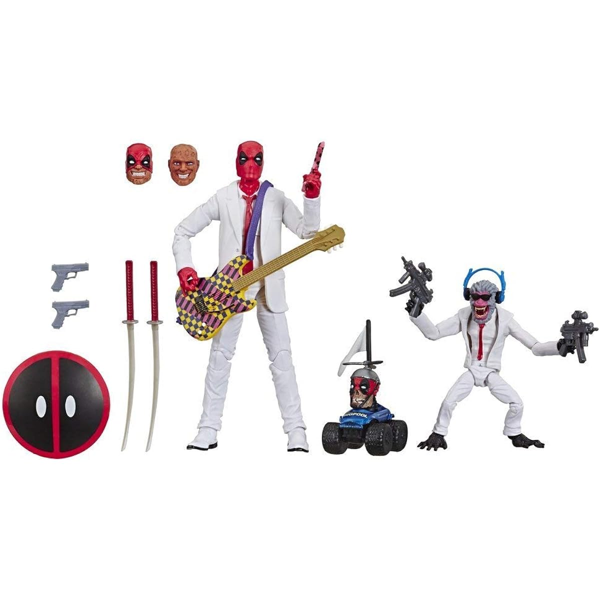 Hasbro Marvel Legends Series Deadpool & Hit-Monkey 6-inch Figure Set 80th Anniversary E8850 Authentic
