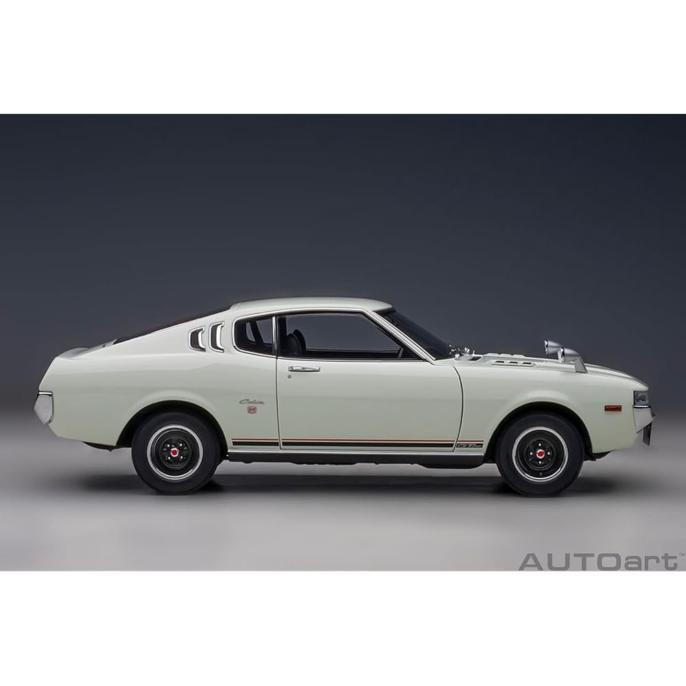 AUTOart 1/18 Toyota Celica Liftback 2000GT (RA25) 1973 White Finished Product