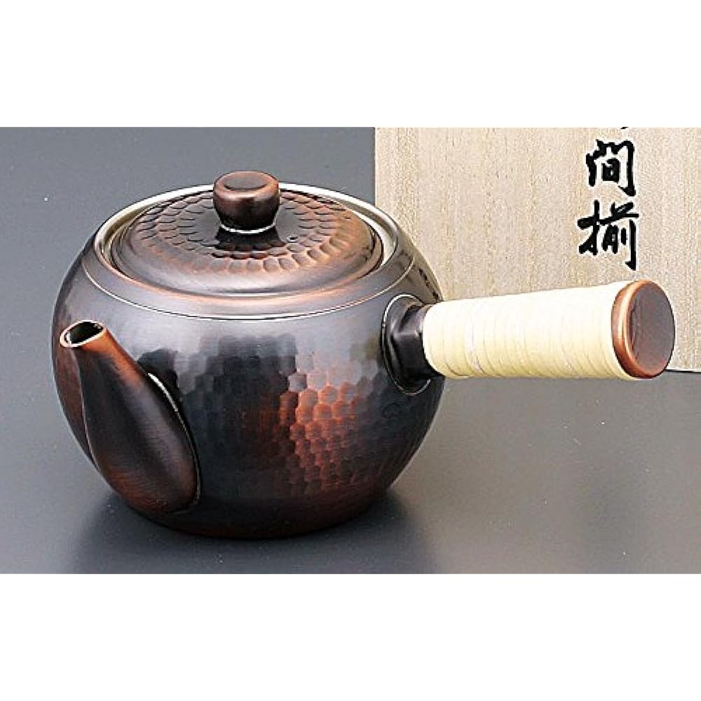 Asahi Shokuraku Kobo Yokote teapot with strainer CB526S