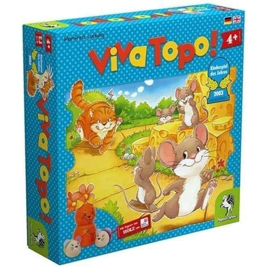 The Great Cat and Mouse Race (Viva Topo!) PG66003 Board Game