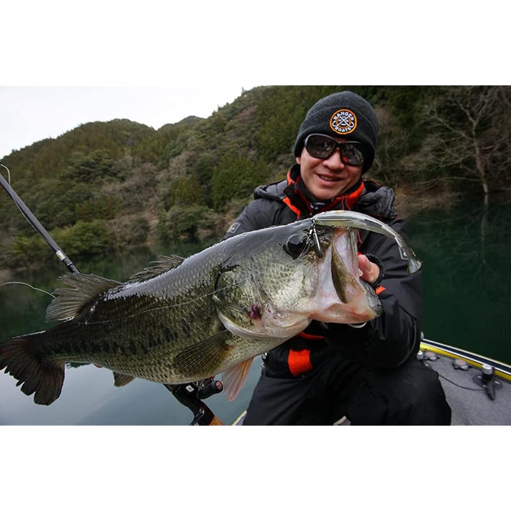 Imakatsu Huddle Swimmer Elastomer 4in Real (Eco) #S-187 Clear Lake Magic