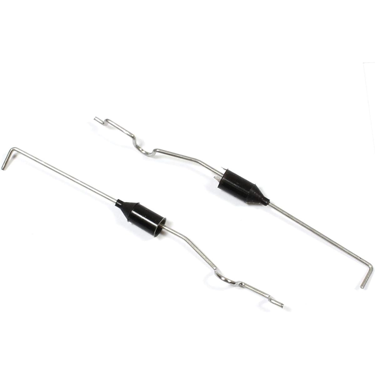 Rage RC B1142 Rudder Push Rods (2); Black Marlin MX.