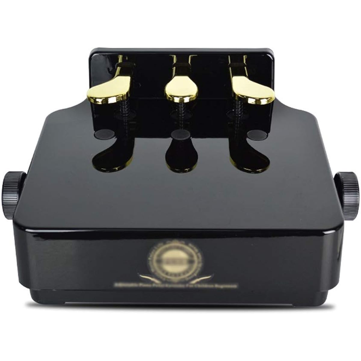Piano Auxiliary Pedal Pedal Children's Piano Auxiliary Pedal Piano Sustain Pedal Lifting Universal Piano Pedal (Color: Black, Size: 38 x 28cm)