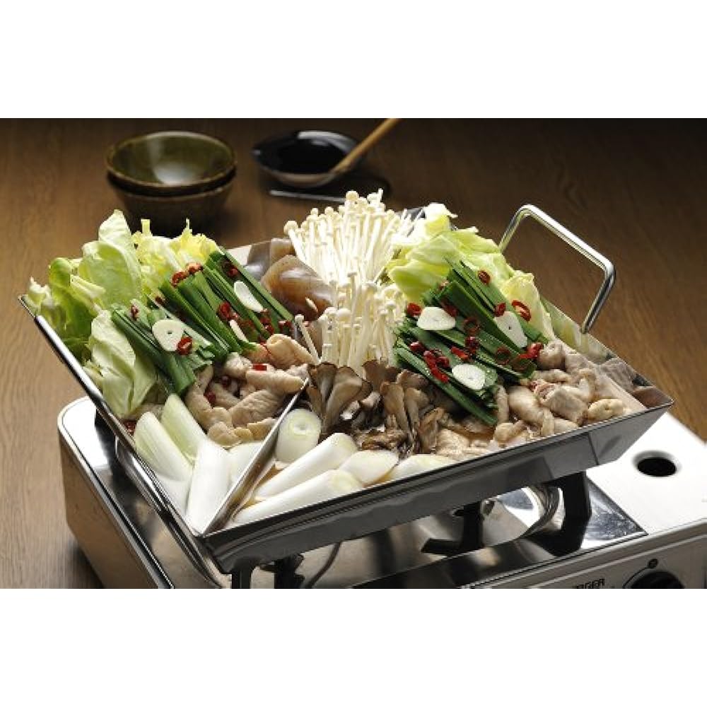 Endo Shoji Commercial Chili Pot 30cm Deep 18-0 Stainless Steel Made in Japan QTL6004 Silver