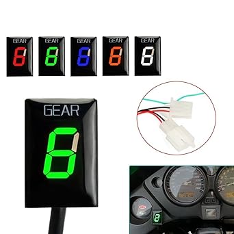 Speed display meter CB400 2001-2005 CB400SF 1999-2005 CB600F CB 600 2003-2006 CB600S 2000-2002 CB900F Gear indicator for speed display