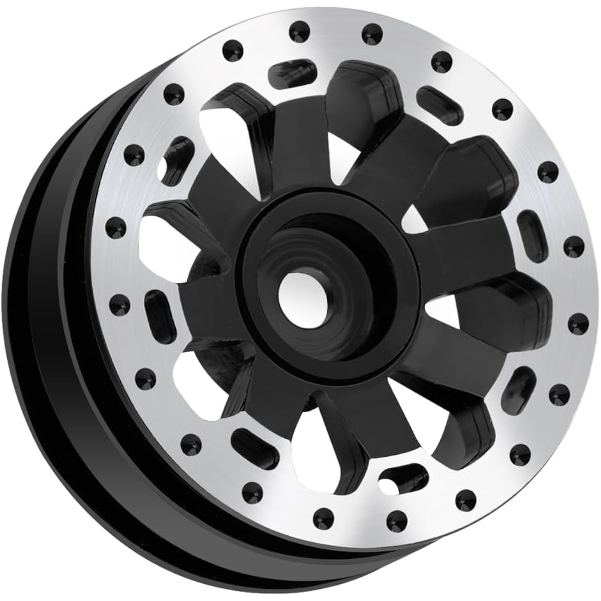 TCRC 1" Wheel Hubs Axial AX24 XC-1 SCX24 C10 JLU Deadbolt Gladiator Bronco 1/24 Crawler Car Upgrade Parts 4pcs