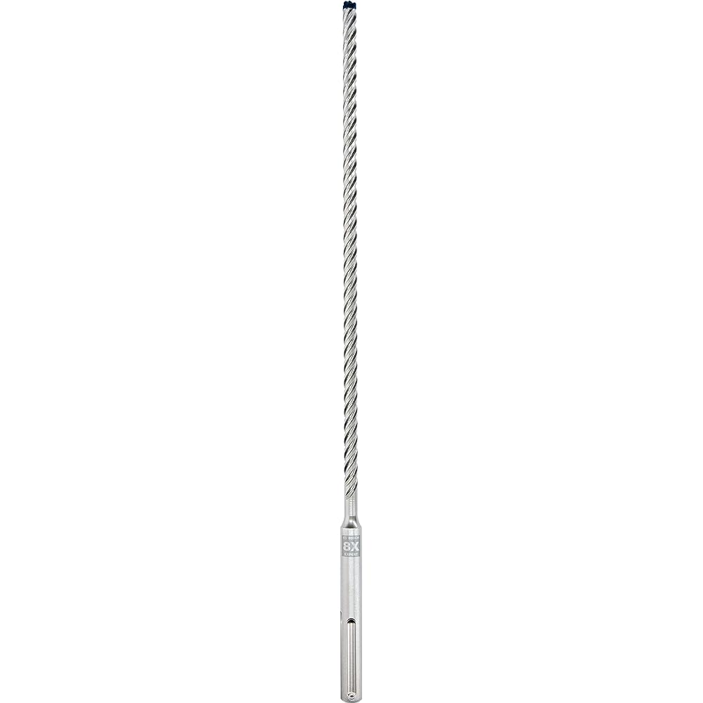 Bosch Professional 1x EXPERT SDS max-8X hammer drill bit (soft stone, hard stone, concrete, reinforced concrete, concrete building blocks, Ø 12,00x540 mm, accessories for hammer drills)