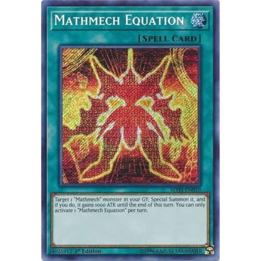 Mathmech Equation - MYFI-EN010 - Secret Rare - 1st Edition