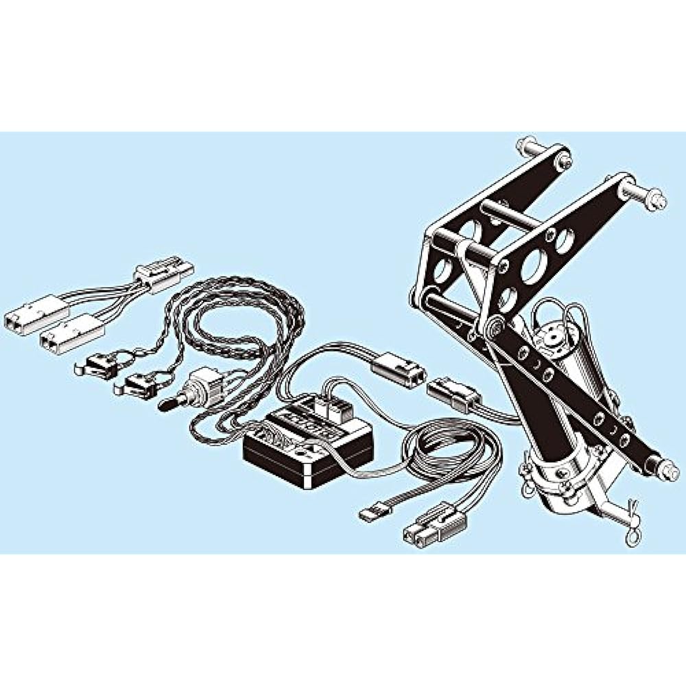 Tamiya Big Truck Option & Spare Parts No.45 TROP.45 Electric Actuator Set for 1/14RC Dump Truck 56545