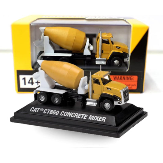 160:1 N Scale Construction Vehicle - Exquisite Diecast Mini Construction Truck Train Set (CT660 Concrete Mixer)