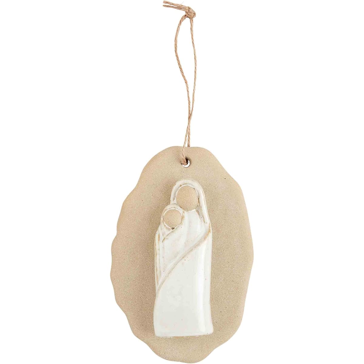 Mud Pie Nativity Christmas Ornament 5" x 3 1/4"