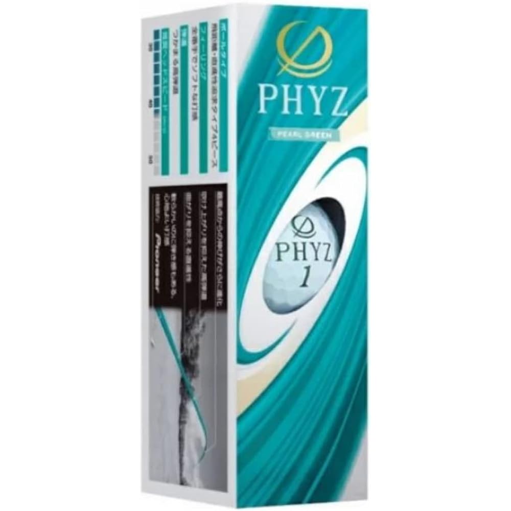 BRIDGESTONE PHYZ5 Green P9BX 1 dozen 12 balls) Golf Ball Official Ball