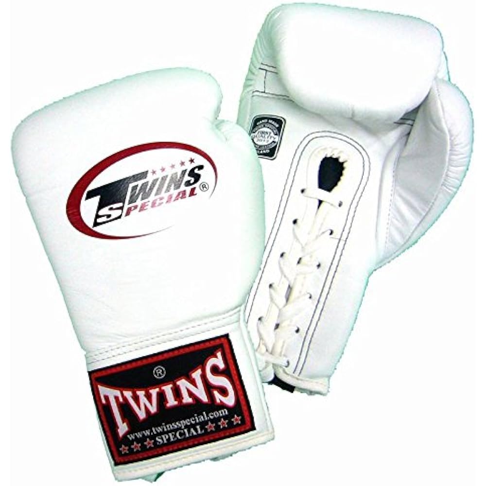 Twins boxing gloves (string type) made of genuine leather