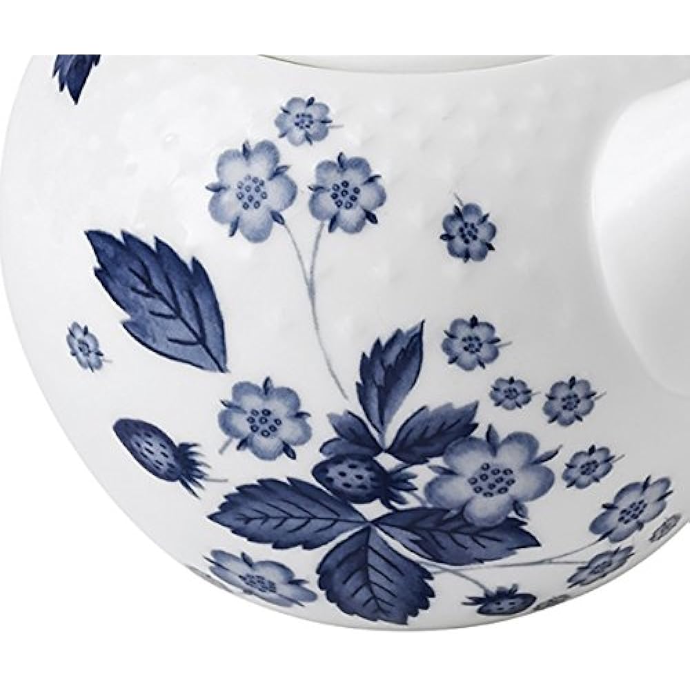 [Regular Imported Product] Wedgwood Strawberry Bloom Indigo Japanese Teapot Wedding Gift Present 40000820