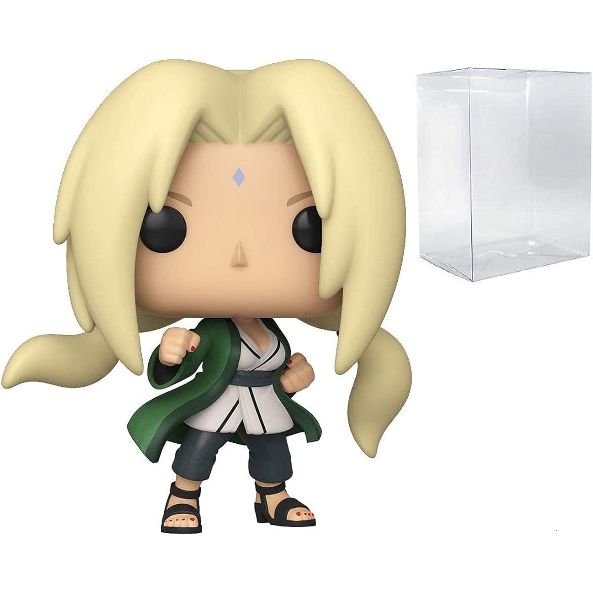POP NARUTO Shippuden - Lady Tsunade Funko Pop! Vinyl Figure (Includes Compatible Pop Box Protector Case) Multicolor 3.75"