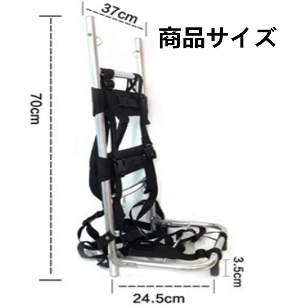 yagiya Backpack, Foldable Backpack, Storage Possible, Aluminum Carry Pack, Backpack, Fishing, Outdoor, Convenient, Foldable, Multi-space Compatible