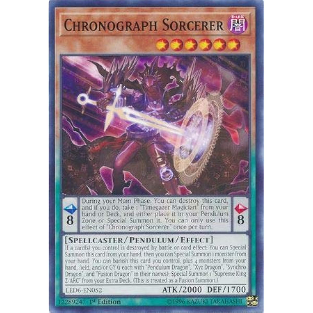 Chronograph Sorcerer - LED6-EN052 - Common - First Edition.