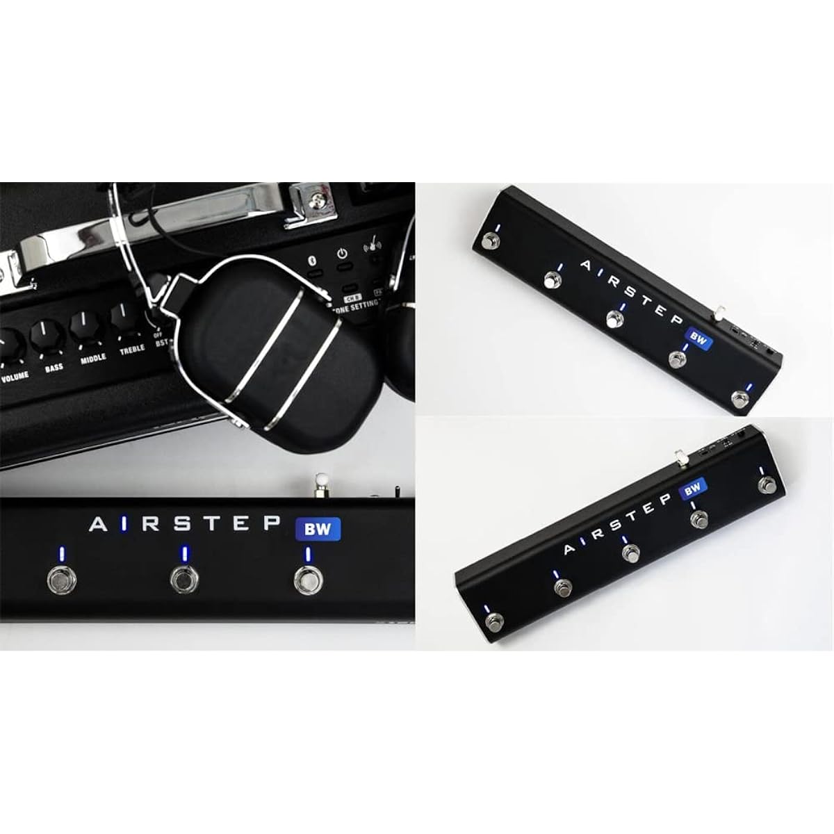 XSONIC/AIRSTEP BW Edition Wireless Footswitch KATANA-AIR/WAZA-AIR dedicated footswitch