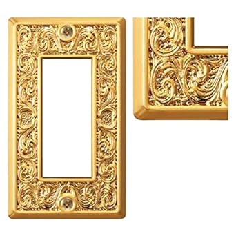 Sugatsune Industries Switch/Outlet Plate Lilting Classico Series Gold PXP-LC01-GC