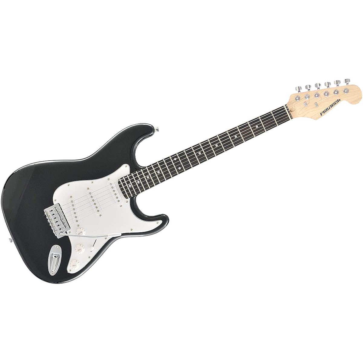 PLAYTECH Electric Guitar ST250 Rose Black