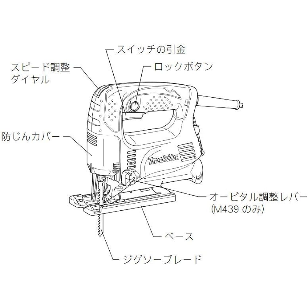 Makita Jigsaw M439