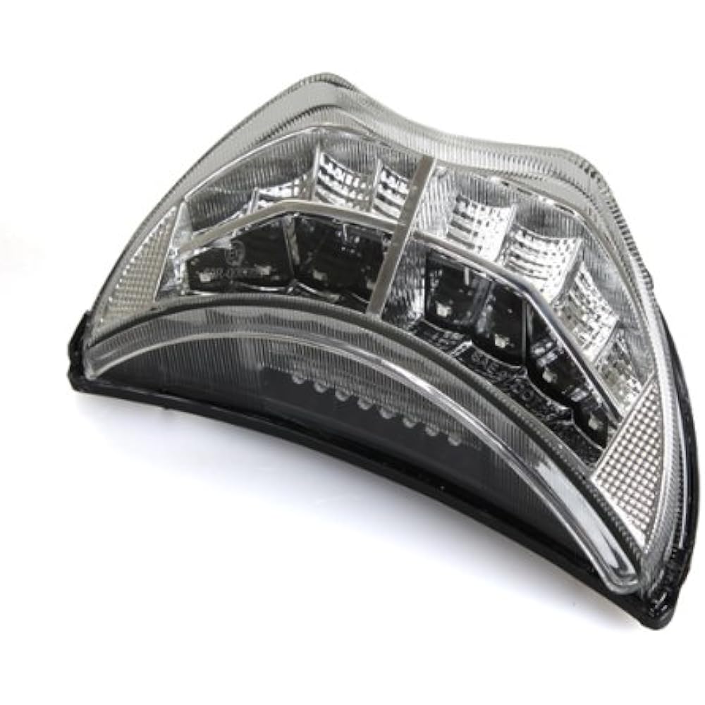 Sequential LED tail light integrated clear lens for 1999-2000 Honda CBR-600 F4 / 2004-2006 CBR-600 F4i