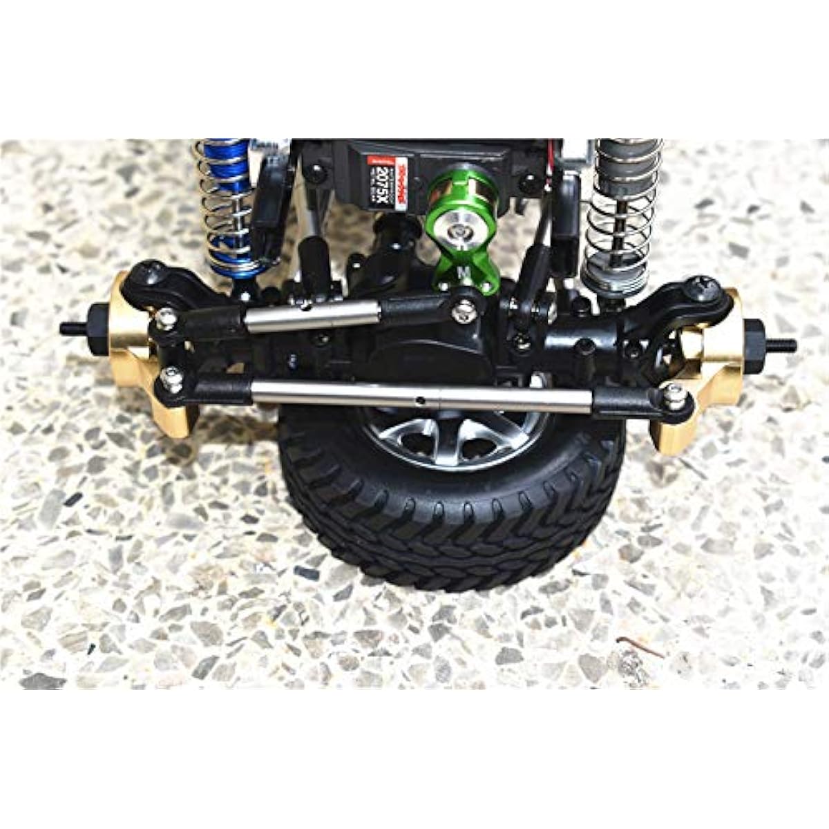 GPM RACING TAMIYA CC2021X-OC Brass Front Knuckle Arm for CC02 - 57g