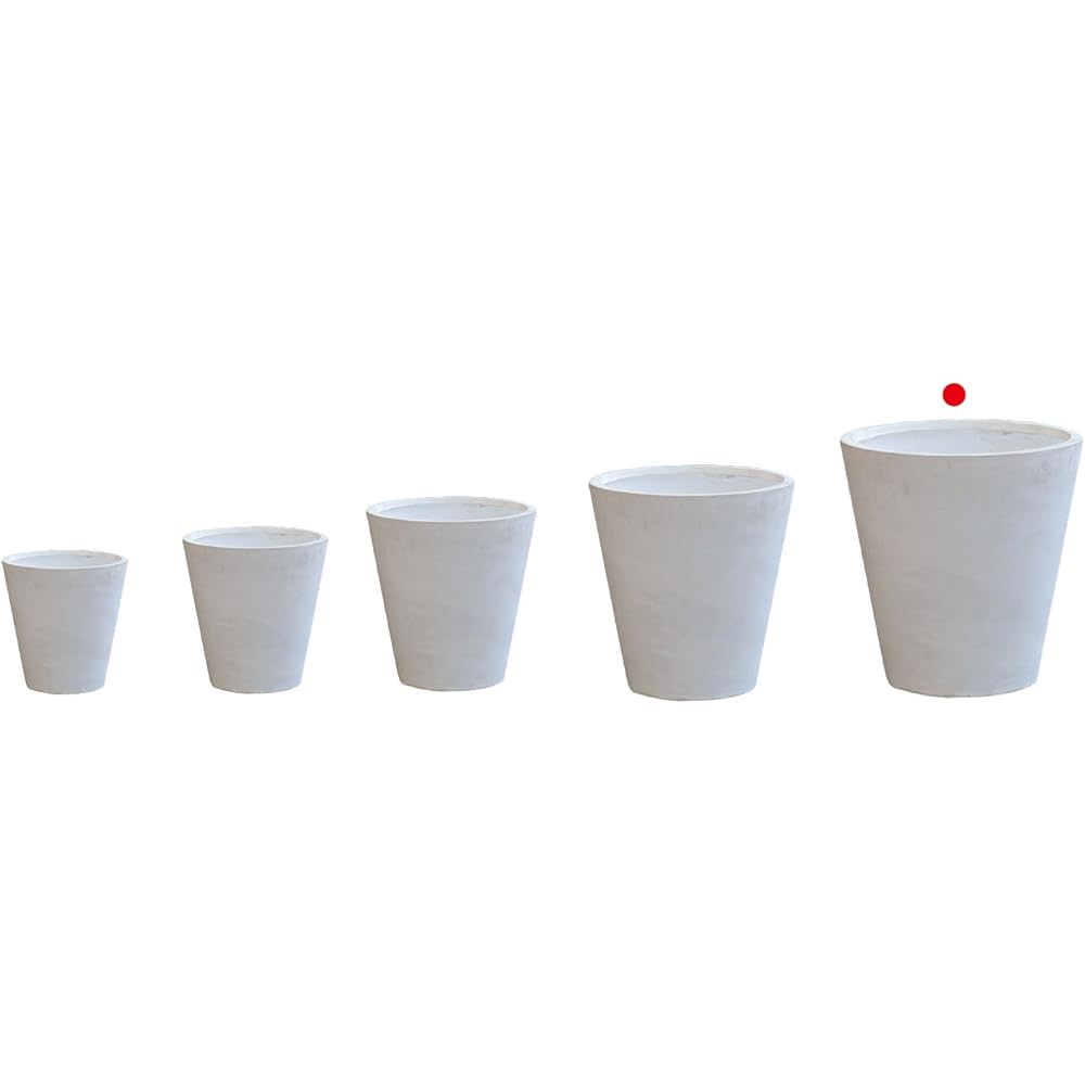 TERRA-MENT Round53 White 910-224-101