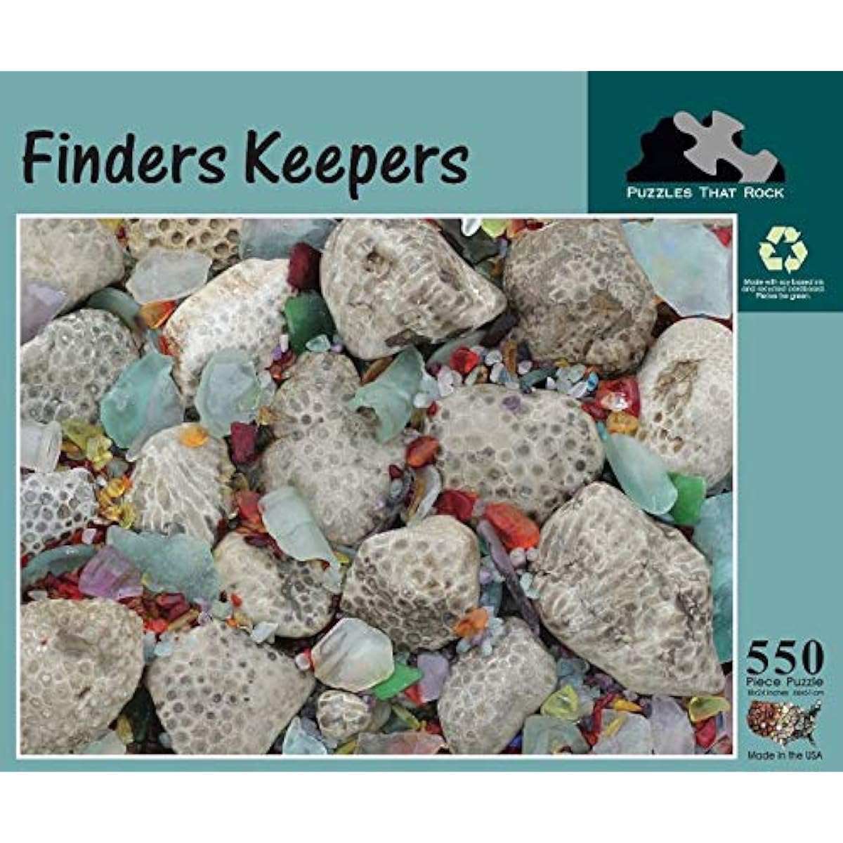 Puzzles that Rock, Finders Keepers 550 Piece Puzzle