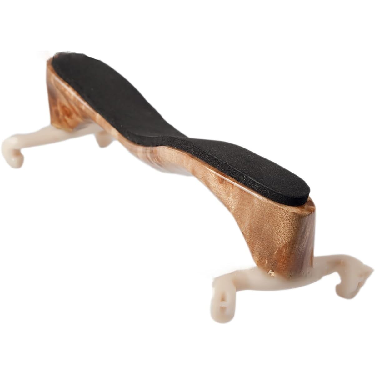 Violin Shoulder Rest Solid Wood Violin Shoulder Pad Violin Shoulder Rest Practice Violin (Color: Brown, Size: 1/2-1/4)