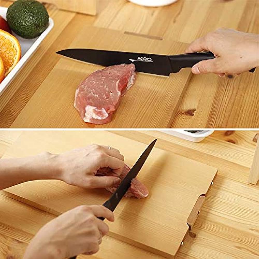 MAC Super Fluorine Knife Series Gyuto 18cm/MAC One Size Black